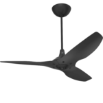 Haiku L 52 in. Integrated LED Indoor Caramel/Black Smart Ceiling Fan with Remote Control, Works with Alexa